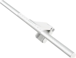 BenQ ScreenBar Pro (CR21-C) Monitor Light Bar with Ultrasonic Sensor and Asymmetrical Optics Silver - ScreenBar Pro Silver