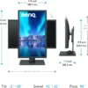 BenQ PhotoVue 32 inch 4K UHD IPS AdobeRGB USB-C Photographer Monitor - SW321C