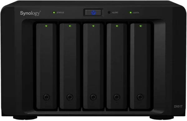 Synology Expansion Unit DX517 5-Bay SATA HDD SSD Capacity Expansion - DX517