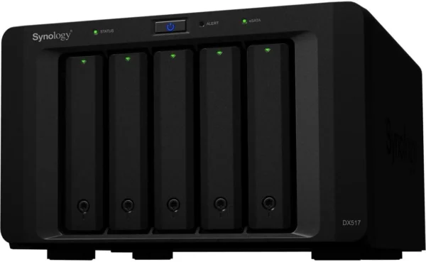 Synology Expansion Unit DX517 5-Bay SATA HDD SSD Capacity Expansion - DX517