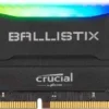 Crucial Ballistix RGB 32GB Kit (2x16GB) DDR4-3200 MHz CL16 Desktop Gaming Memory Black - BL2K16G32C16U4BL