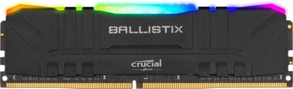 Crucial Ballistix RGB 32GB Kit (2x16GB) DDR4-3200 MHz CL16 Desktop Gaming Memory Black - BL2K16G32C16U4BL