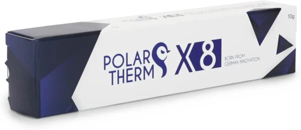 Polartherm X-8 High Performance Thermal Paste 10g Non-Conductive Silicone-Based CPU GPU Grease - PT-X8-010