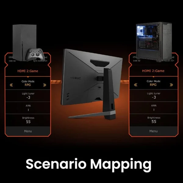 51mu8riUjXL._AC_SL1000_ BenQ MOBIUZ 27 inch 2K QHD IPS 165Hz 1ms HDRi FreeSync Premium Pro Gaming Monitor - EX2710Q