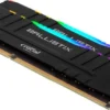 Crucial Ballistix RGB 32GB Kit (2x16GB) DDR4-3200 MHz CL16 Desktop Gaming Memory Black - BL2K16G32C16U4BL