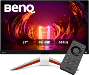 BenQ MOBIUZ 27 inch 4K UHD IPS 144Hz 1ms HDRi FreeSync Premium Pro Gaming Monitor - EX2710U