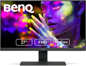 BenQ 27-inch IPS Full HD Eye-Care Stylish Monitor with Ultra Slim Bezel - GW2780