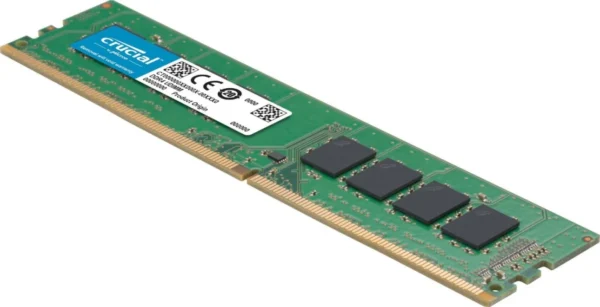 Crucial - 8GB DDR4 2400 MT/s PC4-19200 CL17 UDIMM Desktop Memory - CT8G4DFD824A