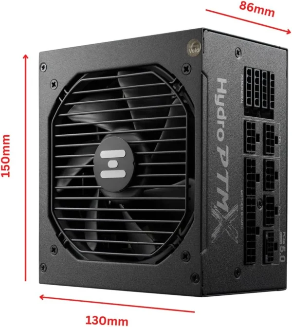 61EKyW49NsL._AC_SL1080_ FSP Hydro PTM X PRO 850W 80 PLUS Platinum ATX 3.0 Fully Modular Power Supply - HPT3-850M-Gen5