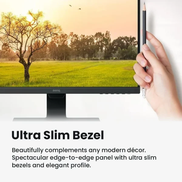 BenQ 27-inch IPS Full HD Eye-Care Stylish Monitor with Ultra Slim Bezel - GW2780