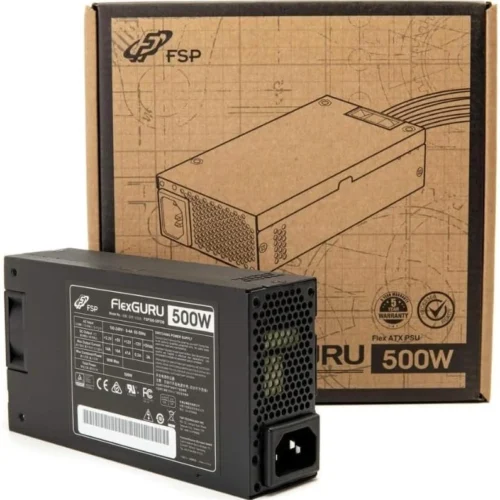 FSP FlexGURU PRO 500W Flex ATX 80 Plus Gold Non-Modular Power Supply - FSP500-50FDB