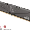 TEAMGROUP T-CREATE Expert 64GB (2x32GB) DDR4 3600MHz CL18 Titanium Desktop Memory - TTCED464G3600HC18JDC01