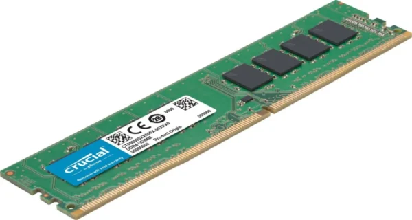 Crucial - 8GB DDR4 2400 MT/s PC4-19200 CL17 UDIMM Desktop Memory - CT8G4DFD824A
