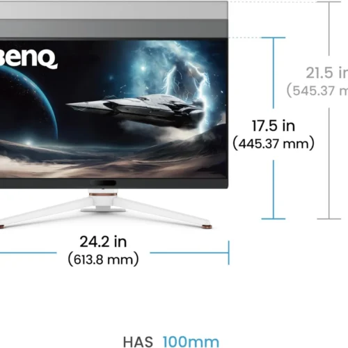 BenQ 27" 4K UHD 165Hz MOBIUZ Gaming Monitor IPS HDMI 2.1 USB-C eARC - EX271U