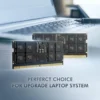 61cUdP5jCIL._AC_SL1000_ TEAMGROUP ELITE 16GB DDR5 4800MHz CL40 SO-DIMM Laptop Memory - TED516G4800C40D-S01