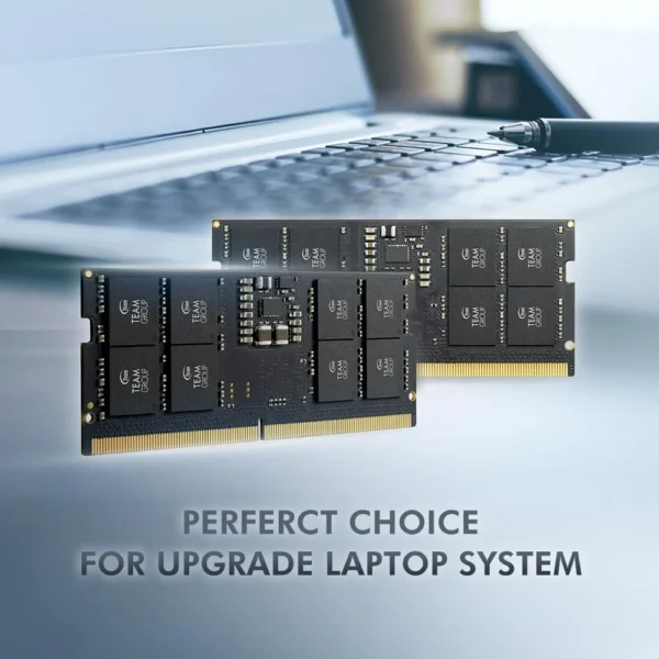 61cUdP5jCIL._AC_SL1000_ TEAMGROUP ELITE 16GB DDR5 4800MHz CL40 SO-DIMM Laptop Memory - TED516G4800C40D-S01