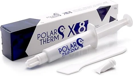 Polartherm X-8 High Performance Thermal Paste 10g Non-Conductive Silicone-Based CPU GPU Grease - PT-X8-010