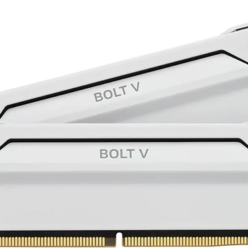 KLEVV Bolt V White 32GB 2x16GB DDR5 6000MHz CL30 Gaming Desktop RAM - KD5AGUA80-60A300I