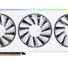 XFX Mercury AMD Radeon RX 9070 XT OC 16GB GDDR6 256-Bit PCIe 5.0 Graphics Card (White Magnetic Air) RX-97TMARGW9