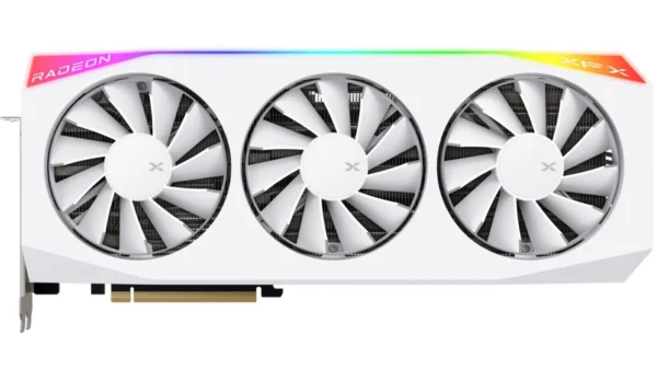 XFX Mercury AMD Radeon RX 9070 XT OC 16GB GDDR6 256-Bit PCIe 5.0 Graphics Card (White Magnetic Air) RX-97TMARGW9