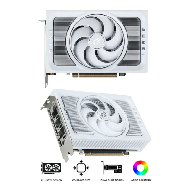 Colorful iGame GeForce RTX 5070 Mini W OC 12GB GDDR7 White Edition - COLORFUL IGAME GEFORCE RTX5070 MINI W OC 12GB-V