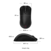 7-za13-dw-info Zowie ZA13-DW Wireless Gaming Mouse Symmetrical High Profile 4000Hz Polling 65g - ZA13-DW