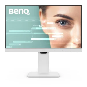 BenQ 24 inch IPS 100Hz 1080p USB-C 65W PD Daisy Chain Ergonomic Office Hub Monitor White - GW2486TC
