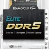 714wrlEF5ZL._AC_SL1500_ TEAMGROUP ELITE 16GB DDR5 4800MHz CL40 SO-DIMM Laptop Memory - TED516G4800C40D-S01