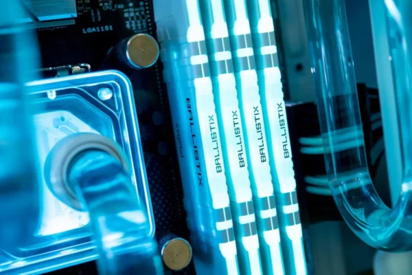 Crucial Ballistix RGB 32GB Kit (2x16GB) DDR4-3200 MHz CL16 Desktop Gaming Memory Black - BL2K16G32C16U4BL