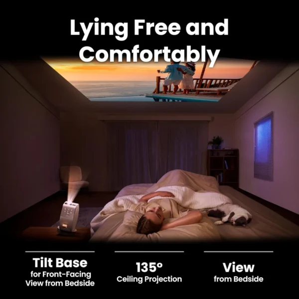 71Nj0h5KJPL._AC_SL1500_ BenQ GV50 1080p 500lm Portable Laser Projector with Google TV and 135 Degree Ceiling Projection - GV50