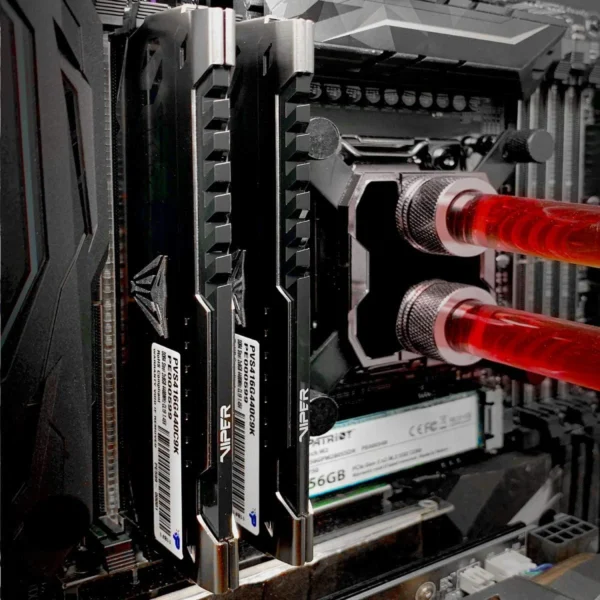 Patriot Viper Steel 16GB DDR4 3200MHz CL16 UDIMM Desktop Gaming Memory - PVS416G320C6