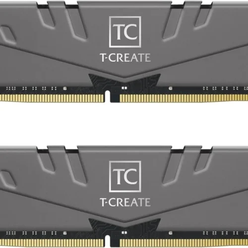 TEAMGROUP T-CREATE Expert 64GB (2x32GB) DDR4 3600MHz CL18 Titanium Desktop Memory - TTCED464G3600HC18JDC01