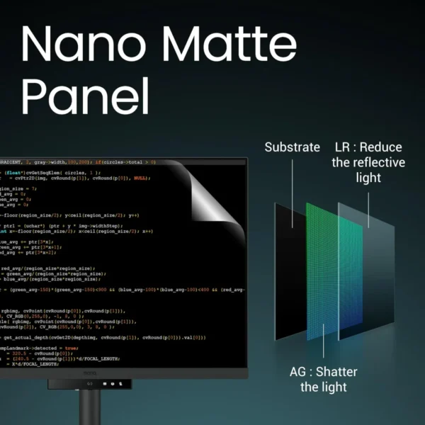 71saQXG2+HL._AC_SL1500_ BenQ 28.2" 4K+ 3:2 Nano Matte Programming Monitor with Ergo Arm and 90W USB-C - RD280UA