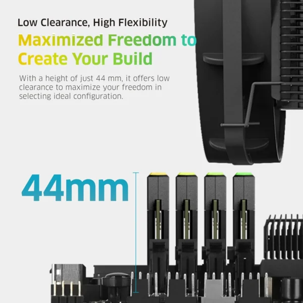 Klevv Cras V RGB Black 32GB 2x16GB DDR5 6000MHz CL30 Gaming Desktop Memory - KD5AGUA80-60A300G