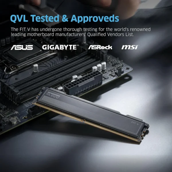 Klevv Bolt V White 32GB 2x16GB DDR5 6000MHz CL30 AMD Optimized - KD5AGU880-60A300I