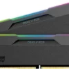 Klevv Cras V RGB Black 32GB 2x16GB DDR5 6000MHz CL30 Gaming Desktop Memory - KD5AGUA80-60A300G