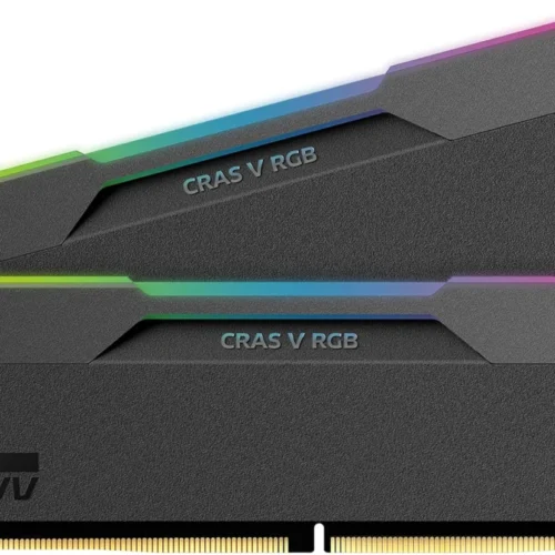 Klevv Cras V RGB Black 32GB 2x16GB DDR5 6000MHz CL30 Gaming Desktop Memory - KD5AGUA80-60A300G