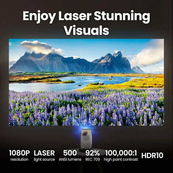 9178FV-sn8L._AC_SL1500_ BenQ GV50 1080p 500lm Portable Laser Projector with Google TV and 135 Degree Ceiling Projection - GV50