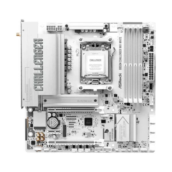 B850M_20Challenger_20WiFi_20White_L2_1600x ASRock B850M Challenger WiFi White AM5 Micro ATX Motherboard - DDR5 Wi-Fi 7 - ASROCK B850M CHALLENGER WIFI WHITE