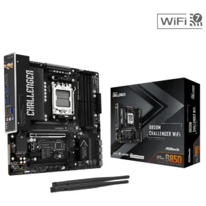 B850M_20Challenger_20WiFi_L1_1600x ASRock B850M Challenger WiFi AM5 Micro ATX Motherboard - DDR5 Wi-Fi 7 PCIe 5.0 - ASROCK B850M CHALLENGER WIFI