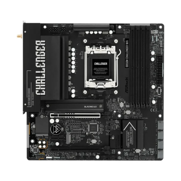 B850M_20Challenger_20WiFi_L2_1600x ASRock B850M Challenger WiFi AM5 Micro ATX Motherboard - DDR5 Wi-Fi 7 PCIe 5.0 - ASROCK B850M CHALLENGER WIFI