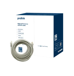 Prolink CAT5E 24P Plus Series 4-Pair UTP 24AWG Network Cable 305m - CAT5e 24P