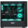 Chroma | AMD Ryzen 7 8700F RX 9060 XT Mid-Range AI Gaming PC - 32GB DDR5 500GB SSD ARGB AIO Wood Accent