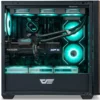 Chroma | AMD Ryzen 7 8700F RX 9060 XT Mid-Range AI Gaming PC - 32GB DDR5 500GB SSD ARGB AIO Wood Accent