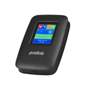 Prolink 4G LTE CAT4 150Mbps Pocket Wifi 300Mbps Travel Router with 3000mAh Battery and USB Type C - DL-7202