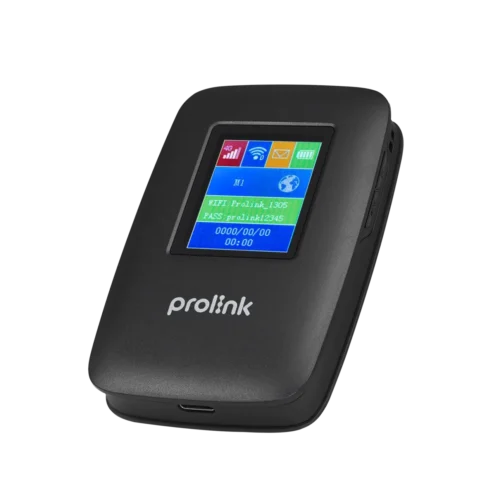 Prolink 4G LTE CAT4 150Mbps Pocket Wifi 300Mbps Travel Router with 3000mAh Battery and USB Type C - DL-7202