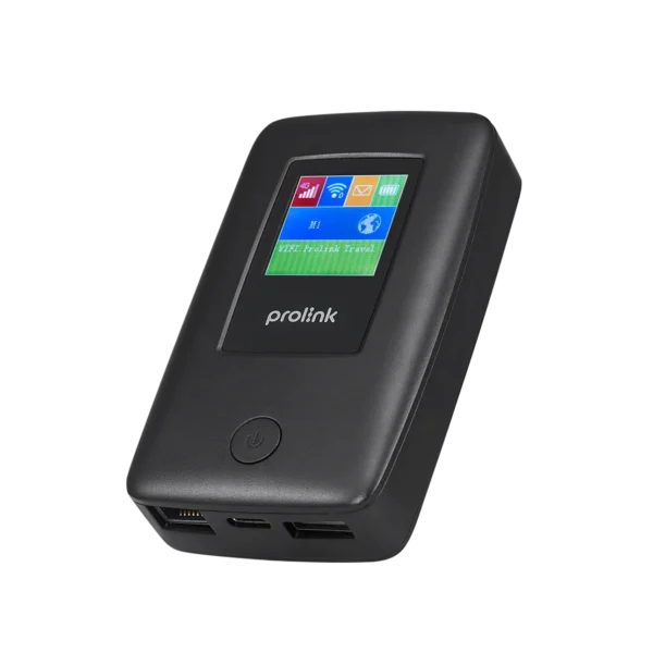 Prolink DL-7203 4G LTE CAT4 300Mbps Pocket Wi-Fi with 6000mAh Power Bank and RJ45 LAN Port - DL-7203