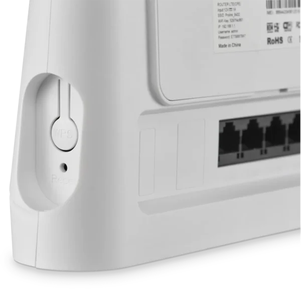 Prolink DL-7306 LTE CAT4 150Mbps Wi-Fi 300Mbps Home 4G Router with SIM Slot and Battery Backup - DL-7306