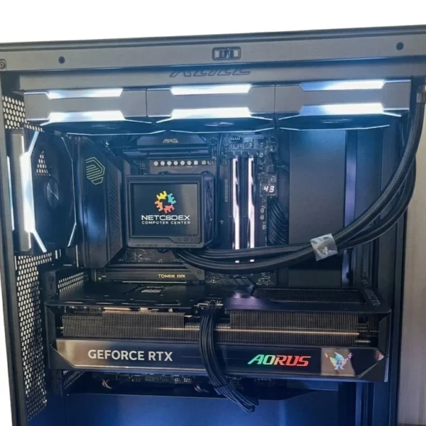 Echois | AMD Ryzen 9 9950X3D & NVIDIA RTX 5080 High-End Gaming and Content Creation Workstation - 64GB DDR5 4TB NVMe SSD