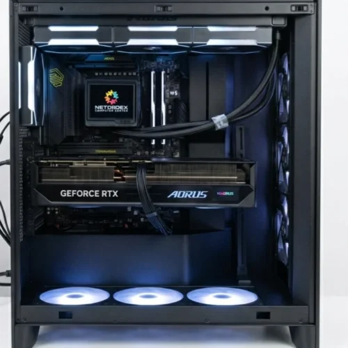 Echois | AMD Ryzen 9 9950X3D & NVIDIA RTX 5080 High-End Gaming and Content Creation Workstation - 64GB DDR5 4TB NVMe SSD